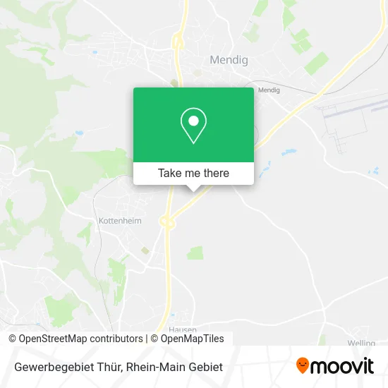 Карта Gewerbegebiet Thür