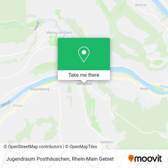 Карта Jugendraum Posthäuschen