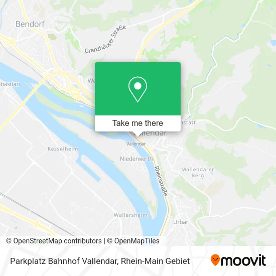 Карта Parkplatz Bahnhof Vallendar