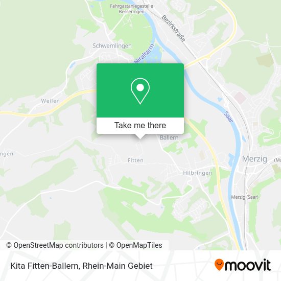 Карта Kita Fitten-Ballern