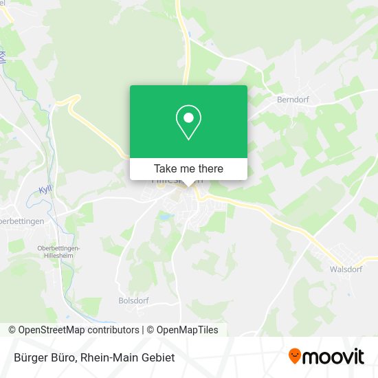 Карта Bürger Büro