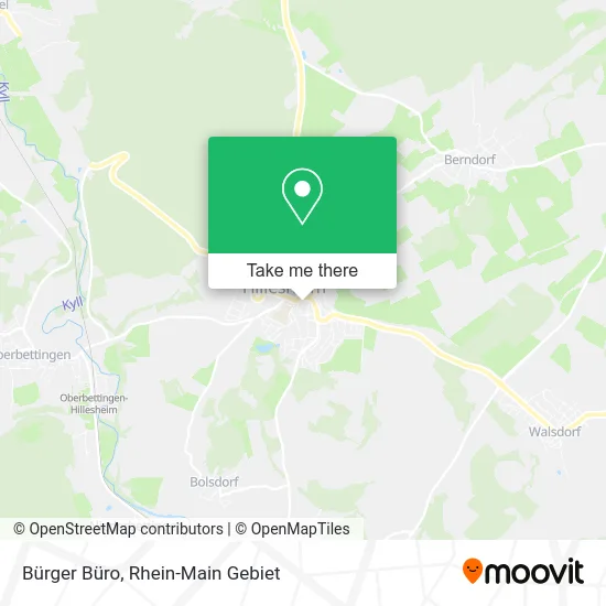 Карта Bürger Büro