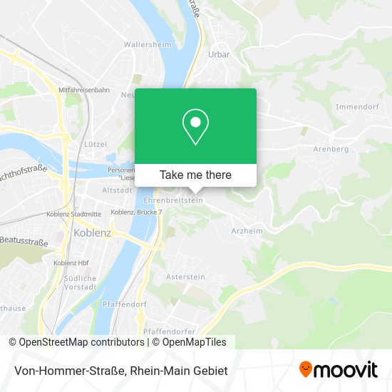 Карта Von-Hommer-Straße