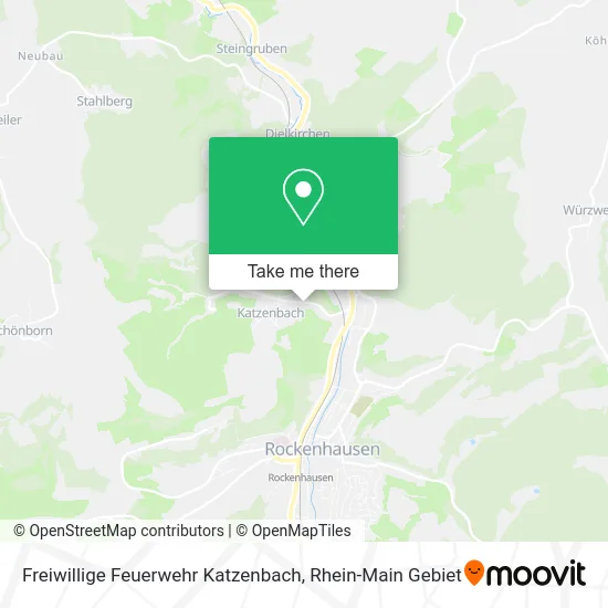 Карта Freiwillige Feuerwehr Katzenbach
