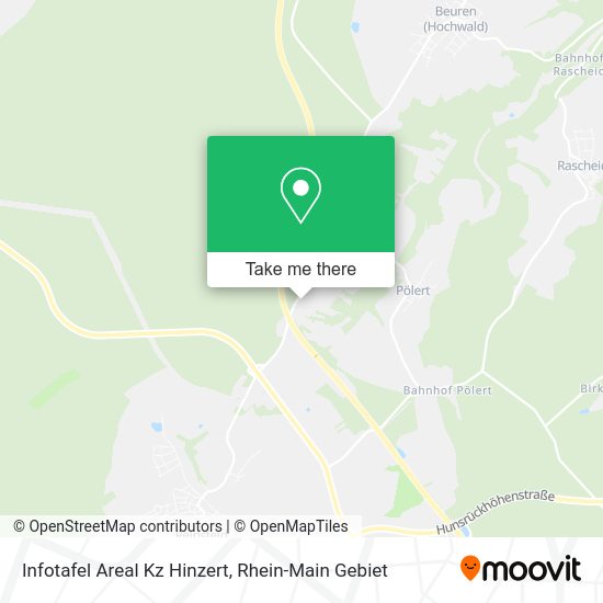 Карта Infotafel Areal Kz Hinzert