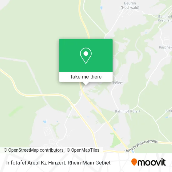 Карта Infotafel Areal Kz Hinzert