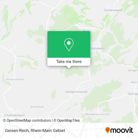 Карта Geisen-Rech