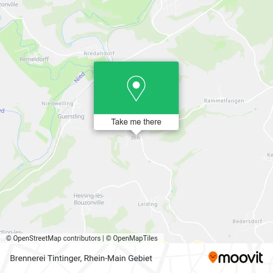 Карта Brennerei Tintinger