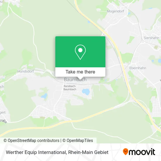 Карта Werther Equip International