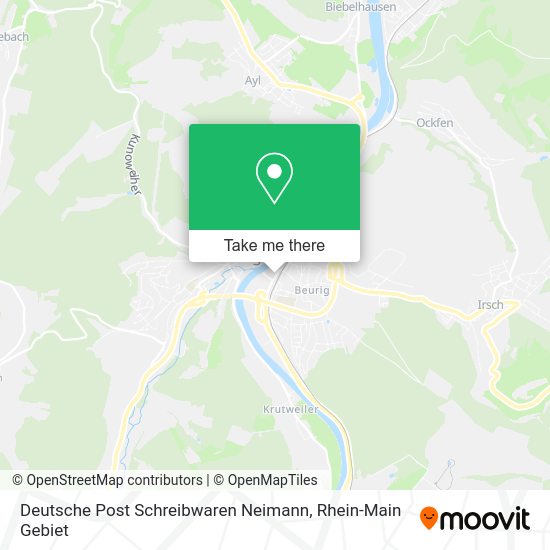 Карта Deutsche Post Schreibwaren Neimann