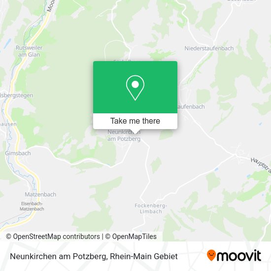 Карта Neunkirchen am Potzberg