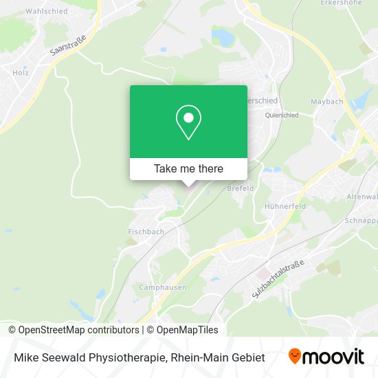 Карта Mike Seewald Physiotherapie