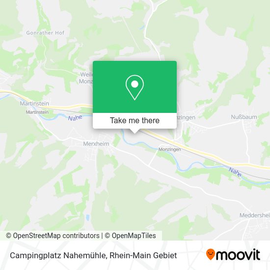 Карта Campingplatz Nahemühle