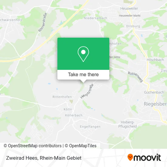 Zweirad Hees map