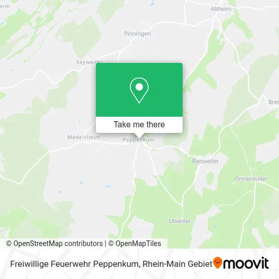 Карта Freiwillige Feuerwehr Peppenkum