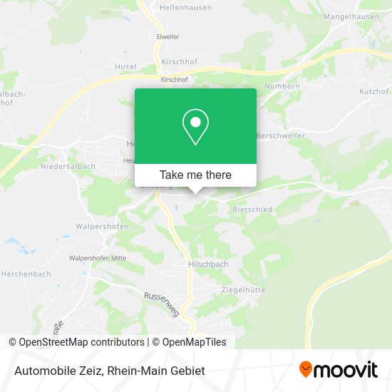 Карта Automobile Zeiz