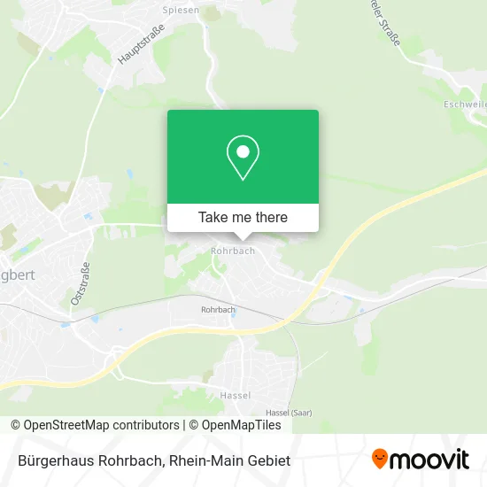 Карта Bürgerhaus Rohrbach