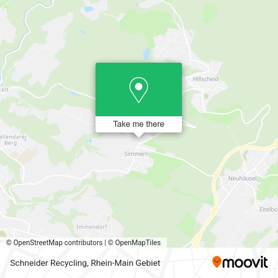 Карта Schneider Recycling