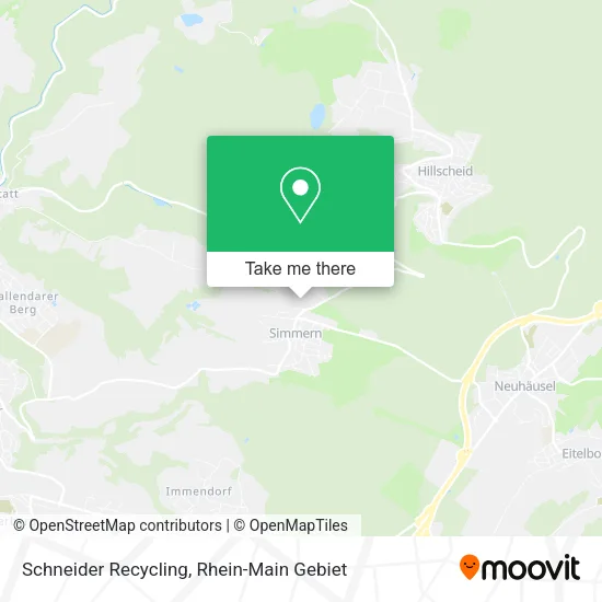 Карта Schneider Recycling