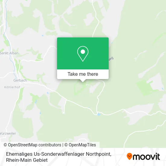 Карта Ehemaliges Us-Sonderwaffenlager Northpoint