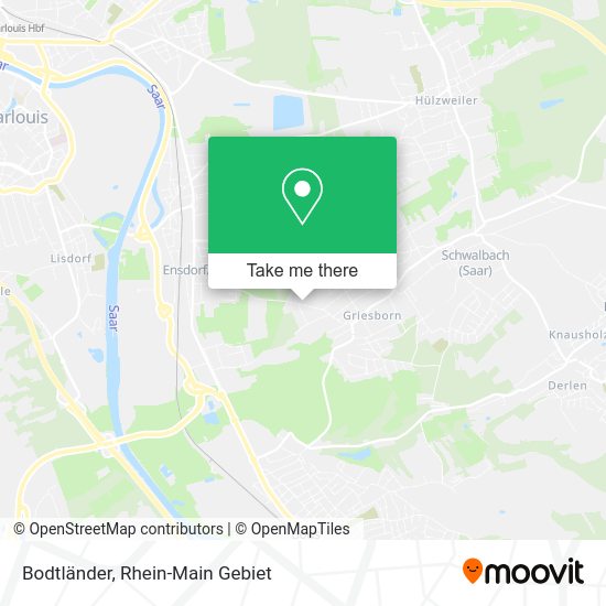 Карта Bodtländer