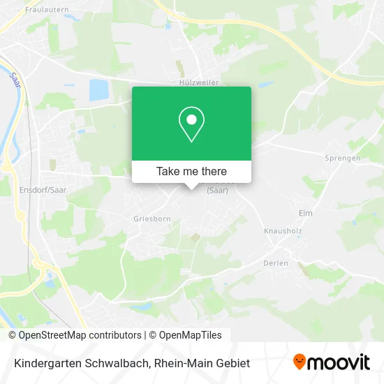 Карта Kindergarten Schwalbach