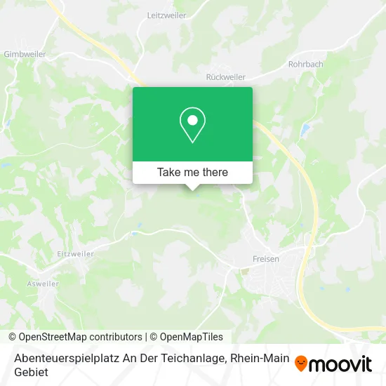 Карта Abenteuerspielplatz An Der Teichanlage