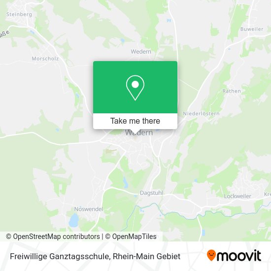 Карта Freiwillige Ganztagsschule