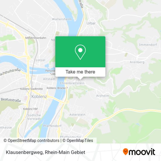 Карта Klausenbergweg