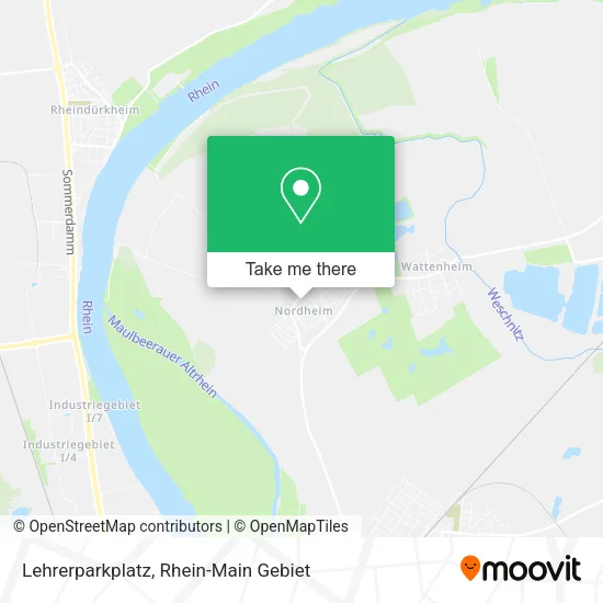 Карта Lehrerparkplatz