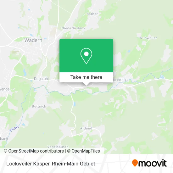 Карта Lockweiler Kasper