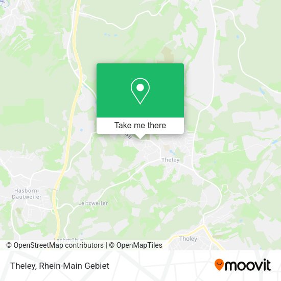 Карта Theley