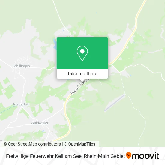 Карта Freiwillige Feuerwehr Kell am See