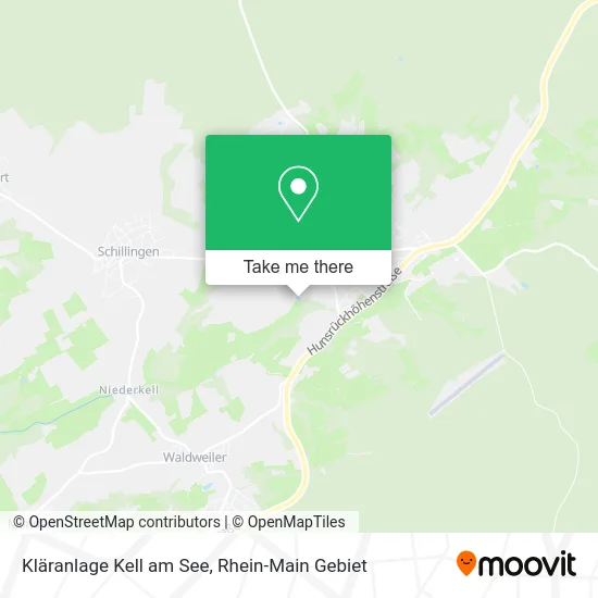 Карта Kläranlage Kell am See