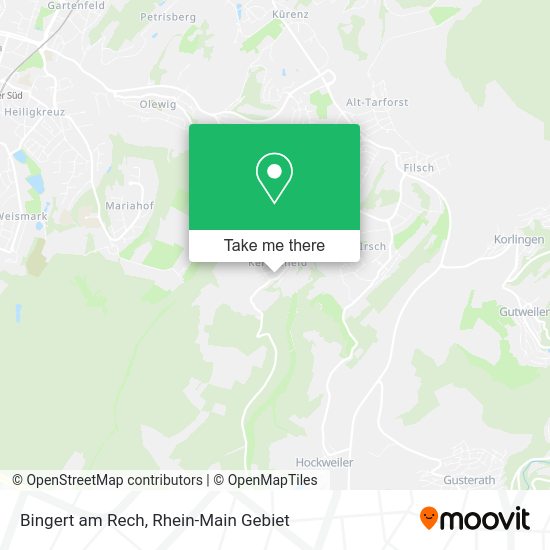 Карта Bingert am Rech