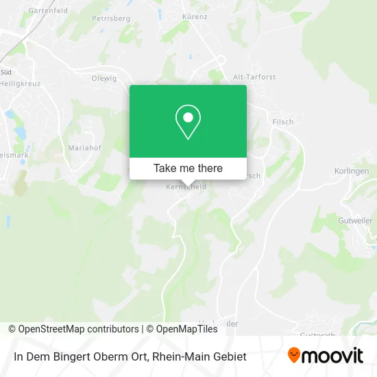 Карта In Dem Bingert Oberm Ort