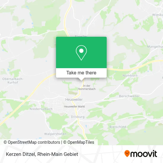 Kerzen Ditzel map