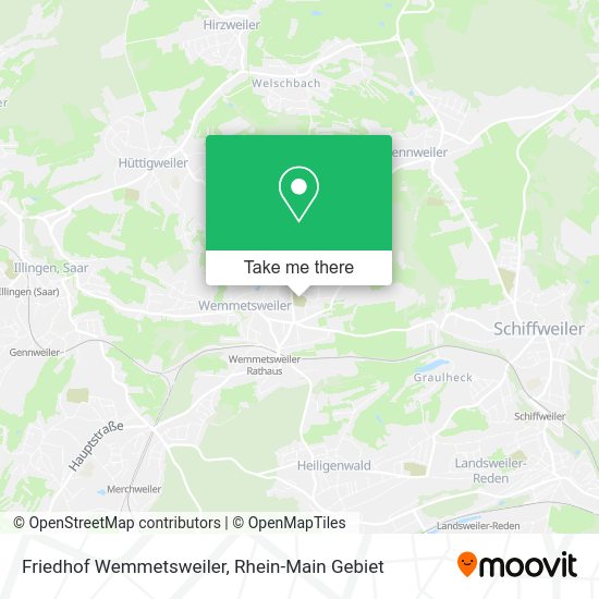 Карта Friedhof Wemmetsweiler