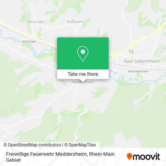Карта Freiwillige Feuerwehr Meddersheim