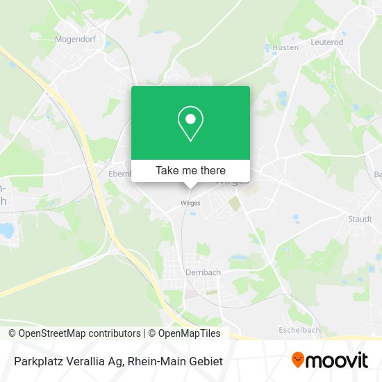 Карта Parkplatz Verallia Ag