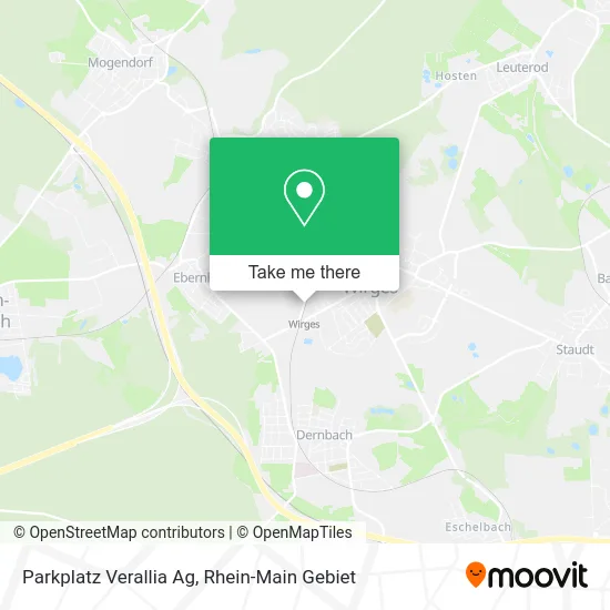 Карта Parkplatz Verallia Ag