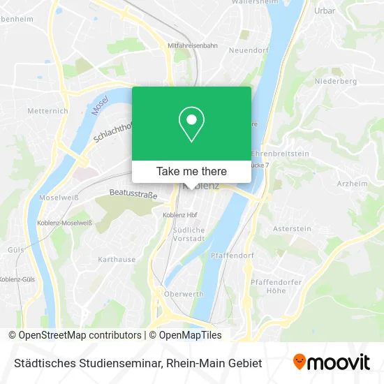 Карта Städtisches Studienseminar