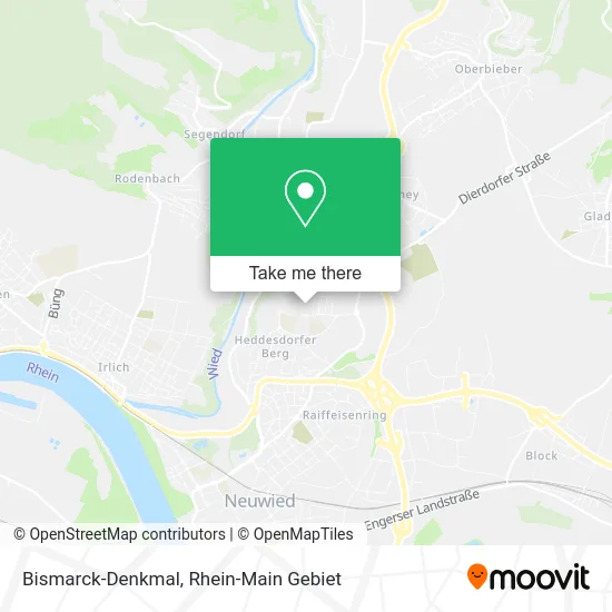 Карта Bismarck-Denkmal