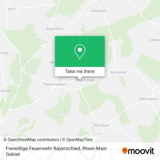 Карта Freiwillige Feuerwehr Rayerschied