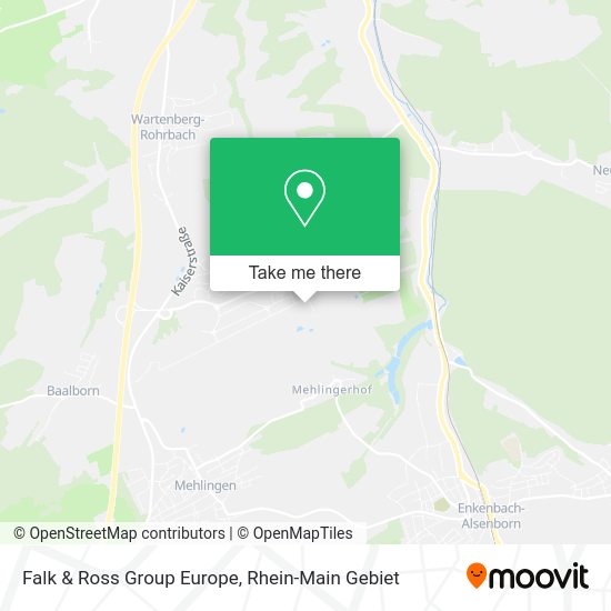 Карта Falk & Ross Group Europe