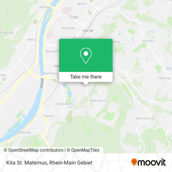 Карта Kita St. Maternus