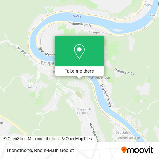 Карта Thonethöhe