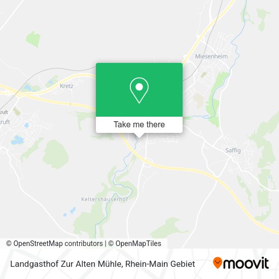 Карта Landgasthof Zur Alten Mühle