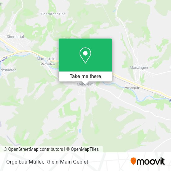 Карта Orgelbau Müller