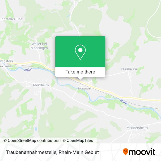 Карта Traubenannahmestelle